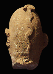 Neolithic equivalent of that unknown &amp;amp;amp;amp;hellip;yet to be realized aspect&amp;amp;amp;amp;hellip;that is now a known one. i.e.,rising from the back of the head, on limestone. Recall what its two main features, snake and ears, are symbolic of. What they represent. Found s/e Turkey. Close to Gobekli-Tepe.